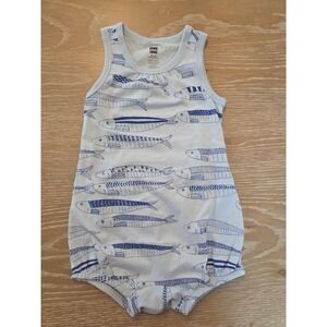 Tea collection baby girl romper 18-24 mos